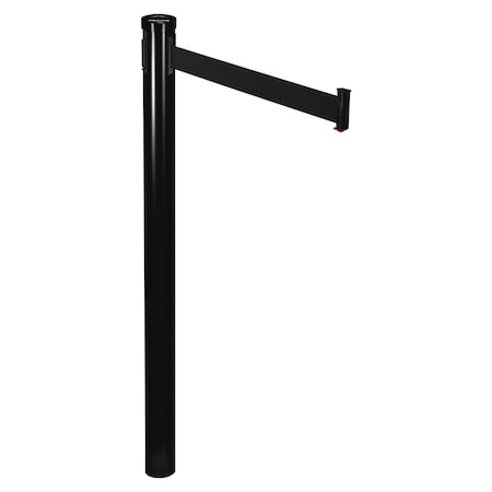 Tatco Stanchion Posts, Box 1 of 2, 40"H, 2/BX, Black 2PK TCO11611